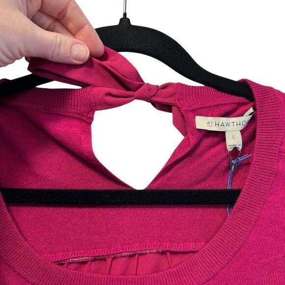 NWT - large pink 41 Hawthorne Blouse - Picture 4 of 13